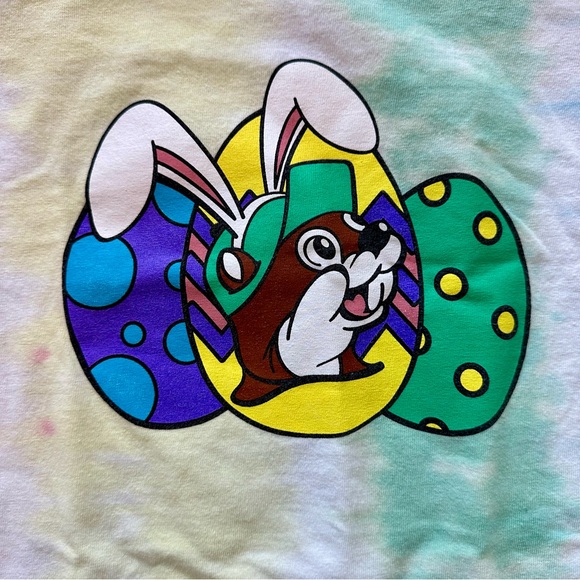 BUC-EE’S | Easter Tie-Dye Tee - Size YL - EUC - Picture 3 of 5